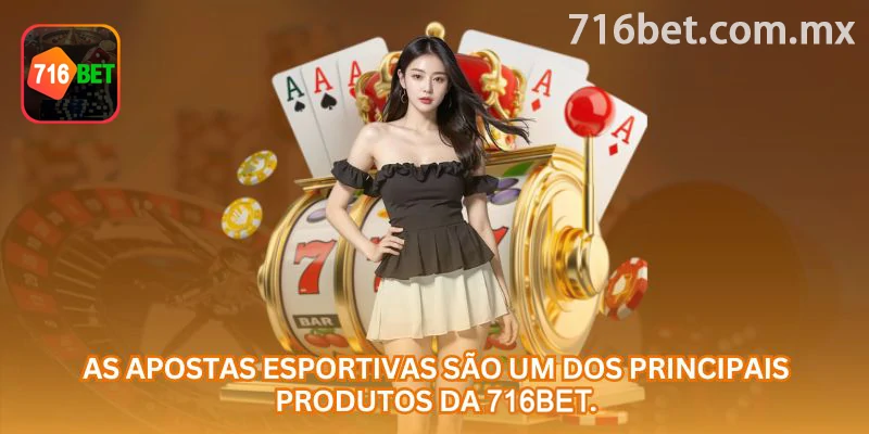 Área de apostas esportivas do 716BET com mercados, odds e seleção pelo celular