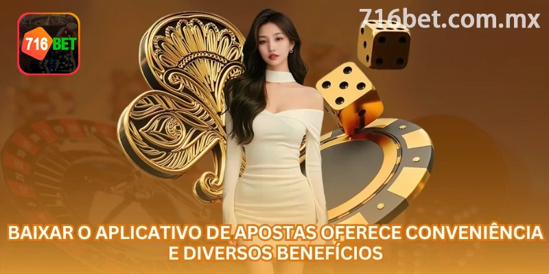 Tela móvel da 716bet com cupom de apostas, jogos e carteira organizados por atalhos