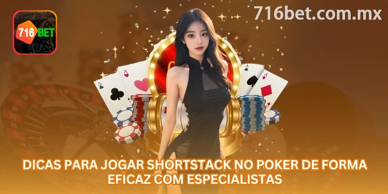 Primeiro exemplo de Shortstack no poker: “stack em big blinds” e “faixa de push”