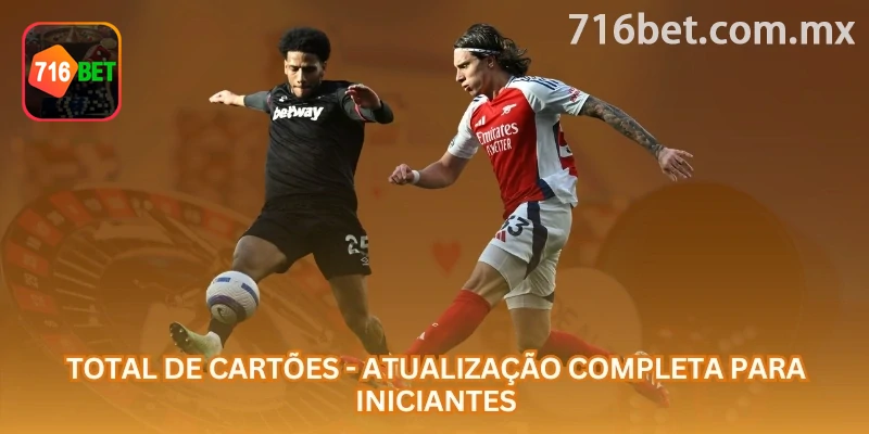 Imagem inicial de Cartões no futebol, destacando “perfil do árbitro” e “intensidade do confronto”
