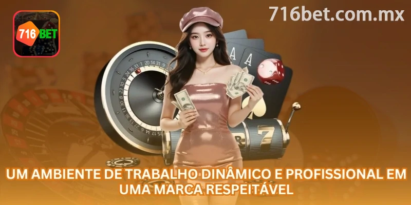 Equipe multidisciplinar colaborando em produto digital, conteúdo e operações da 716bet