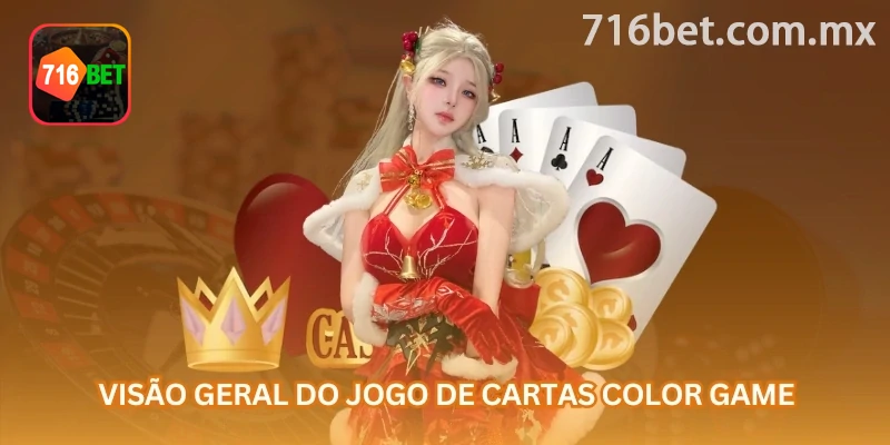 Color Game online: exemplo de “tabela de prêmios” e “painel de resultado”